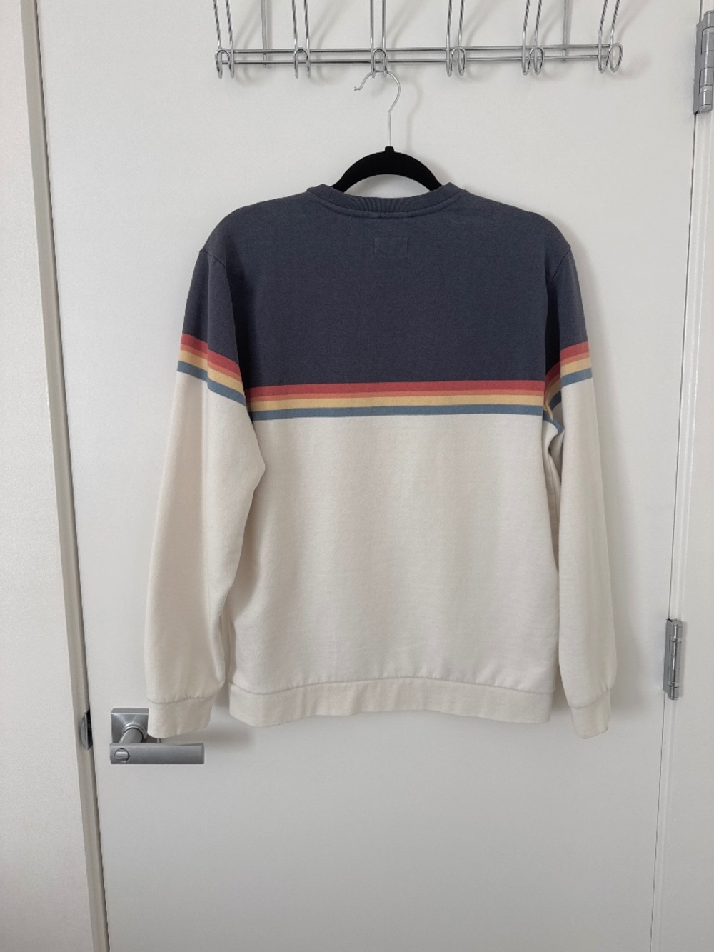 Marine Layer Sunset Stripe Sweatshirt Medium - Picture 3 of 5
